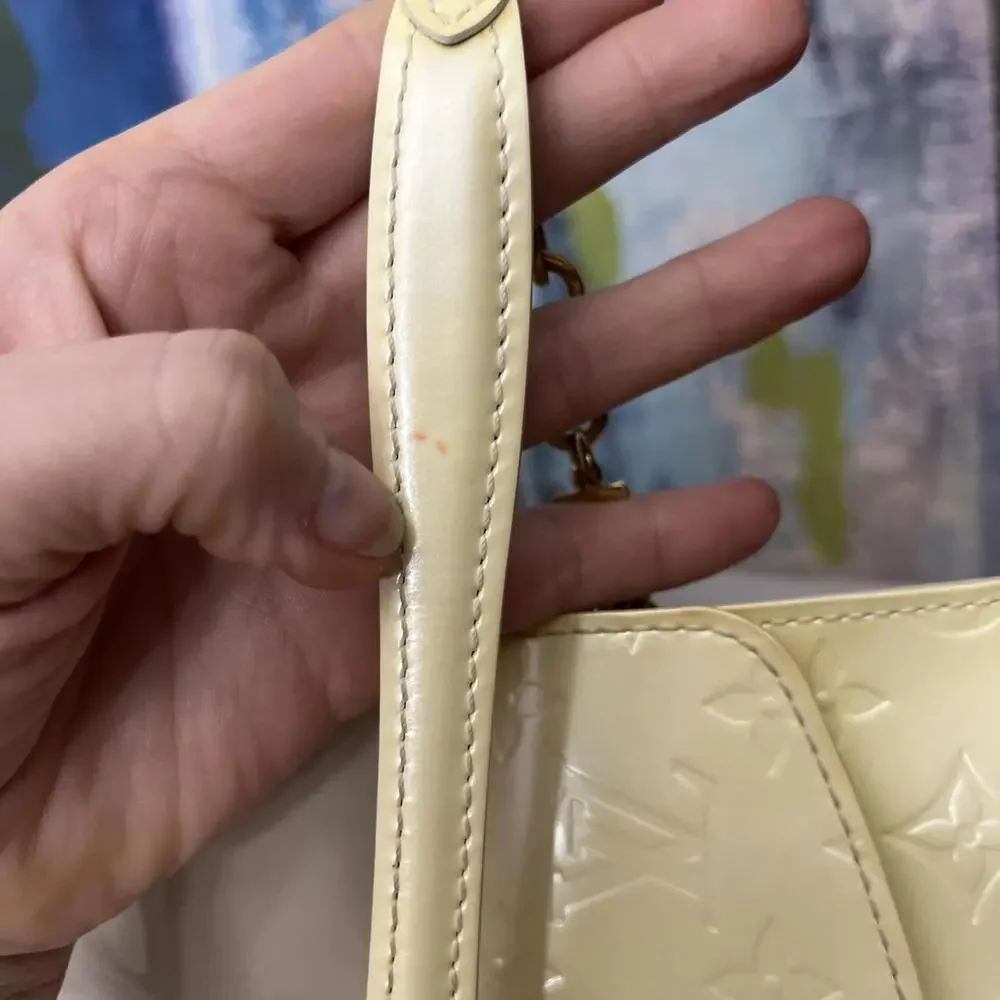 Authentic Louis Vuitton Monogram Vernis Sunset Boulevard Rose Nice Condition. - Picture 14 of 16